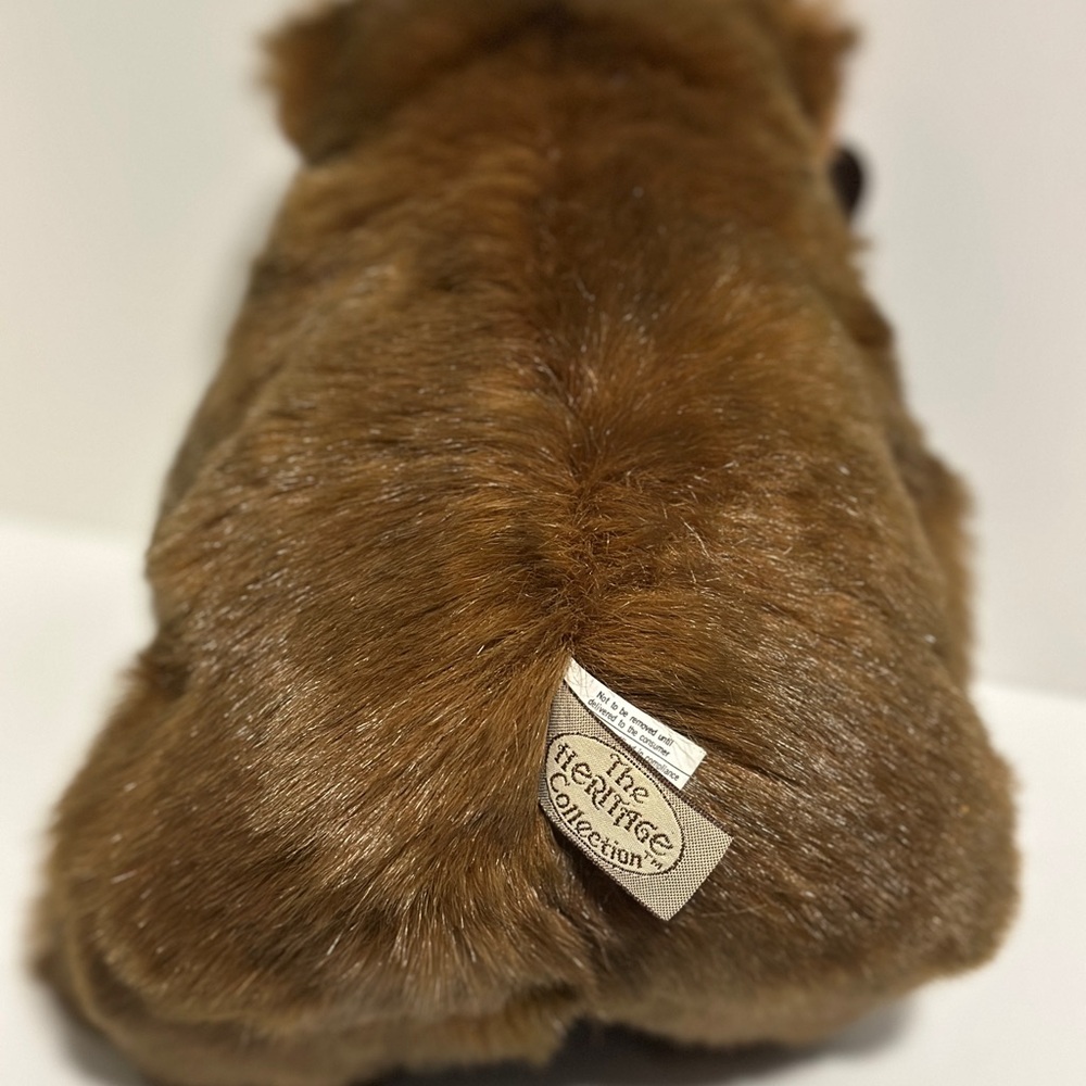 Vintage 90s Heritage Collection Brown Plush Bear - Picture 3 of 5